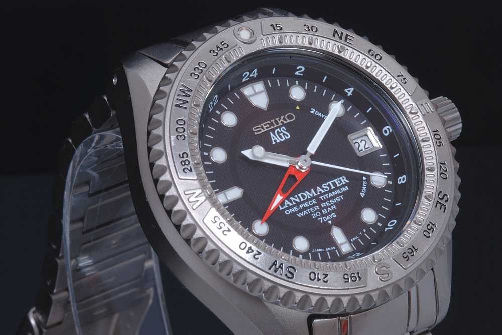 Kinetic（SEIKO） セイコー SBCW001 ランドマスター AGS キネティック