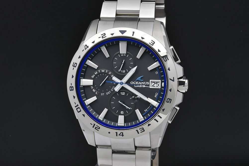 OCEANUS カシオ OCW-T3000-1AJF オシアナス メンズ チタン ソーラー