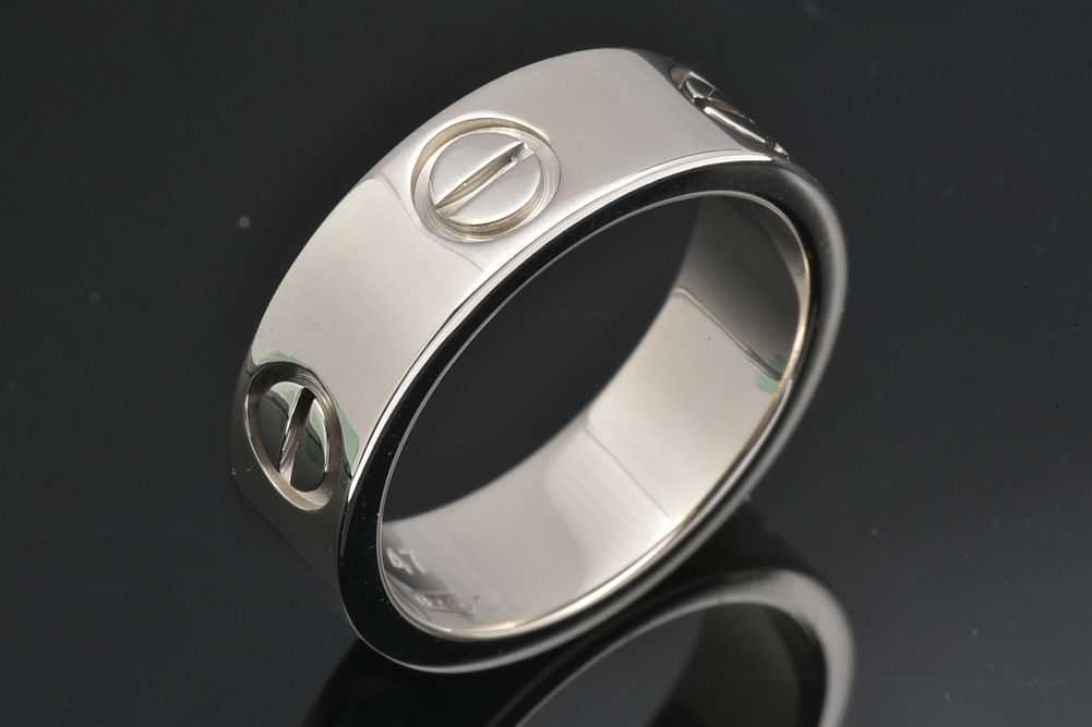 LOVE（Cartier） カルティエ ラブリング K18WG ホワイトゴールド #47