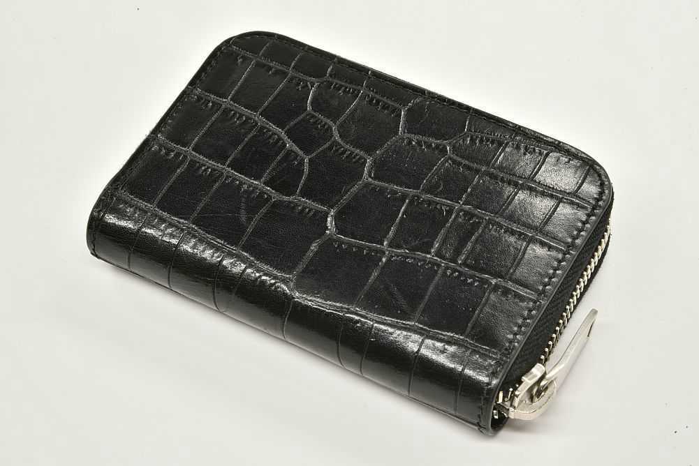 サンローラン　ルル パース　ケース　ラウンドファスナー　ブラック サンローラン ルル パース ケース ラウンドファスナー ブラック 美品