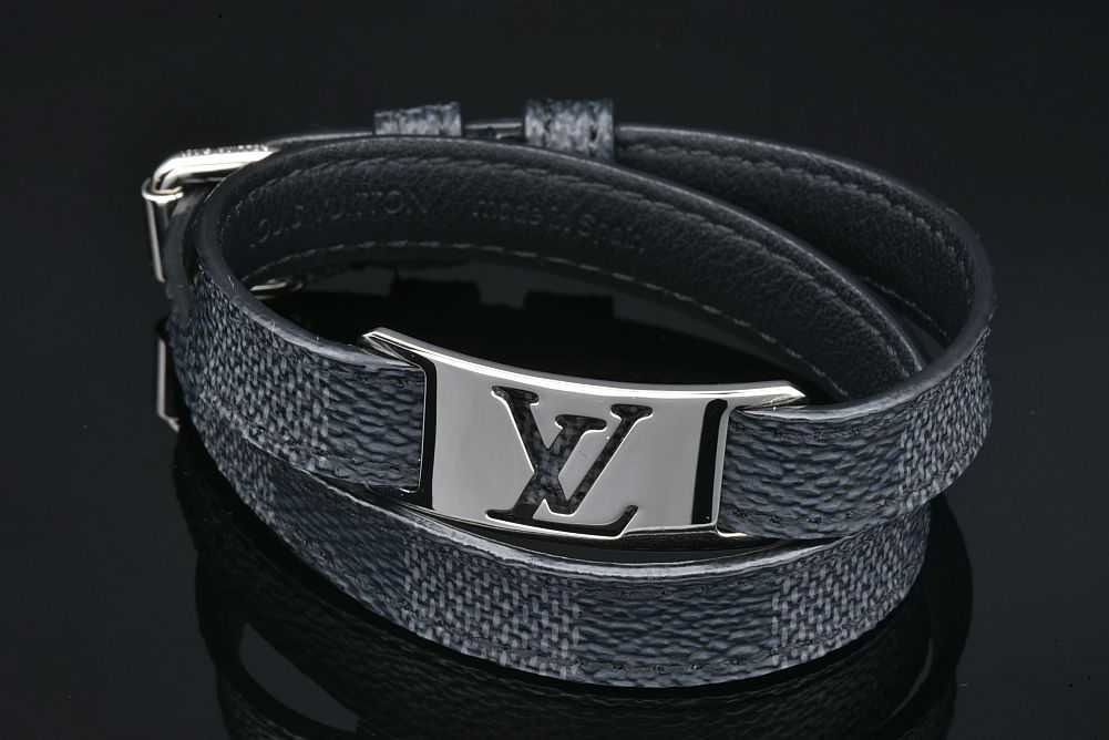 LOUIS VUITTON ヴィトン ダミエ グラフィット ブラスレ サイン