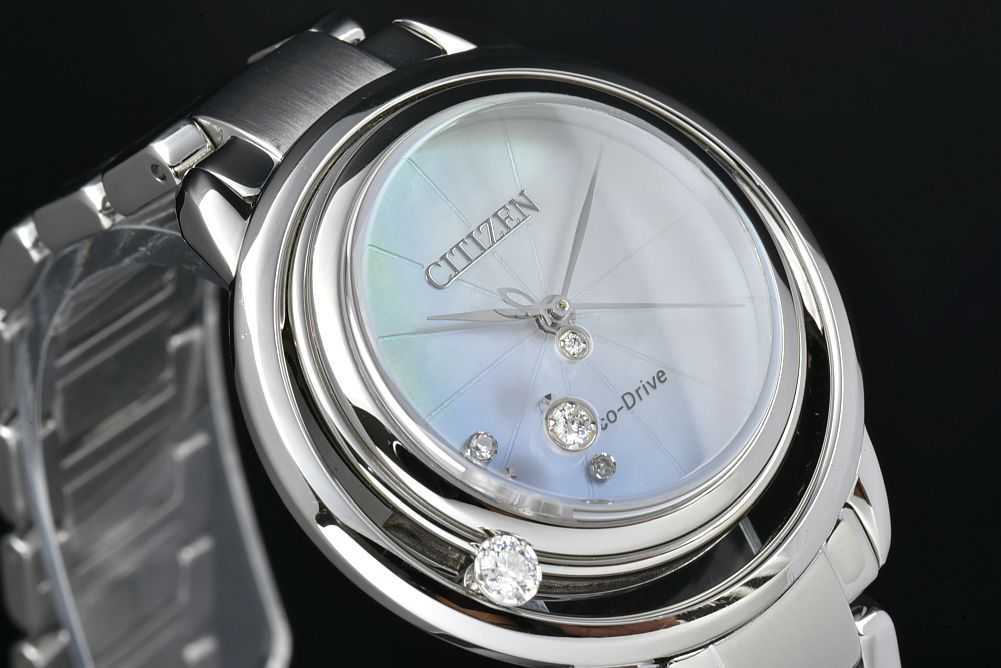 CITIZEN L シチズン EW5521-81D エル エコドライブ ムービングダイヤ