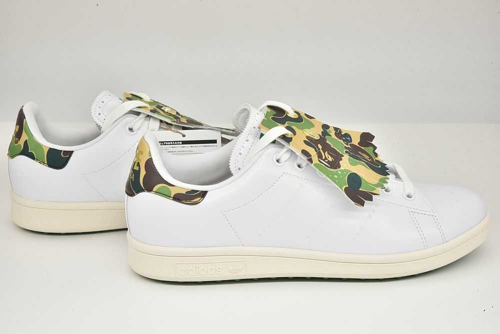 シューズ(男性用) adidas Stan Smith G BAPE 27.0 STAN SMITH エイプxアディダス BAPE x ADIDAS GOLF スタンスミス