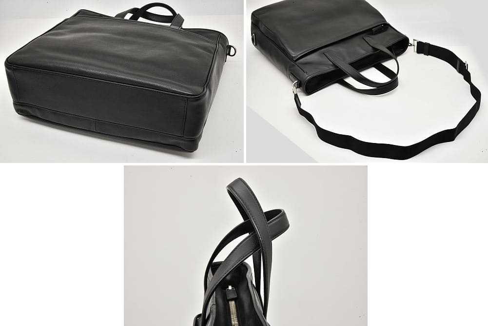 PRADA◆トライアングルロゴ レザー ショルダーバッグ 2way 3way ☆PRADA☆プラダ トライアングルロゴ レザーショルダーバッグ