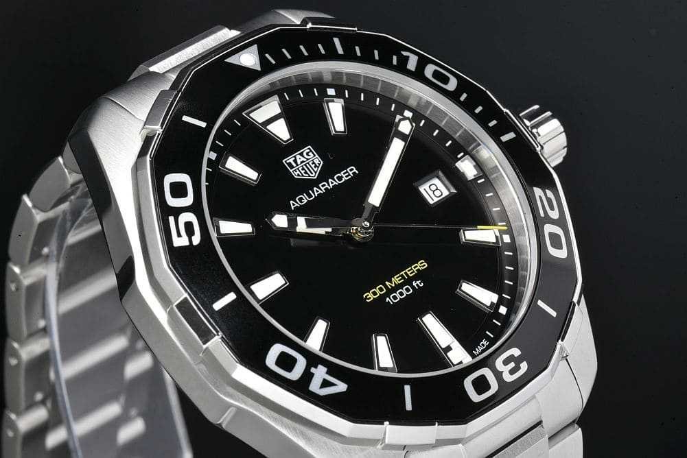 アクアレーサー タグホイヤー WAY101A.BA0746 300M メンズ SS ダイバー