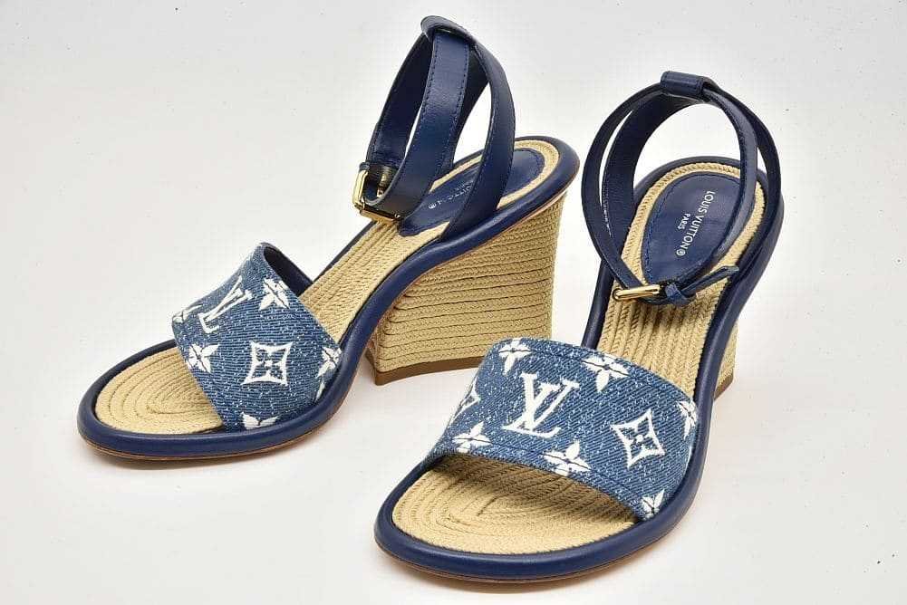 LOUIS VUITTON ヴィトン マイア ライン サンダル モノグラム