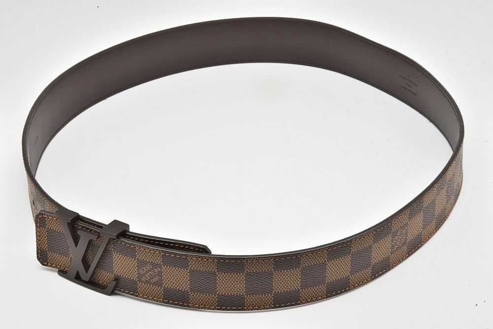ルイヴィトン サンチュール LVイニシャル 40mm ダミエ ベルト M9807U LOUIS VUITTON（ルイ・ヴィトン） ヴィトン サンチュール LVイニシャル