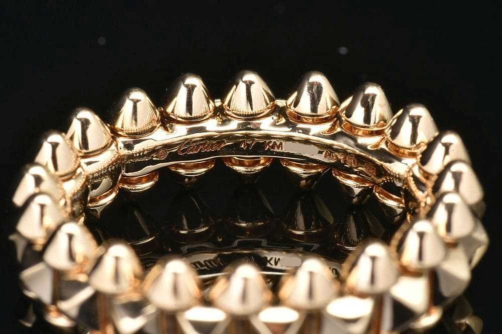 Cartier（カルティエ） クラッシュ ドゥ リング SM K18PG ピンク