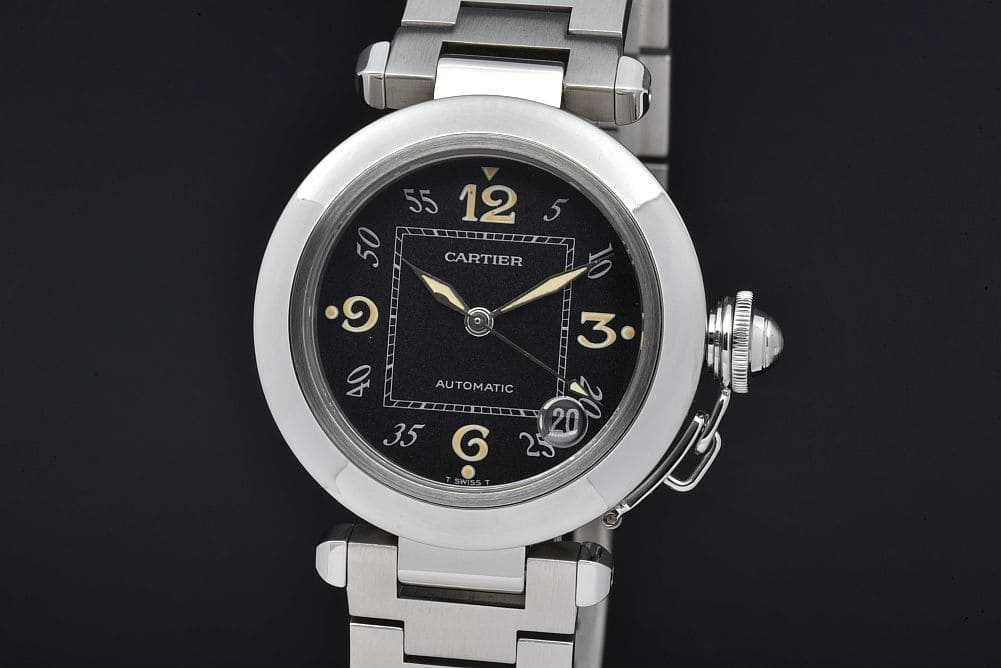 Cartier（カルティエ） W31043M7 パシャC デイト ブラック