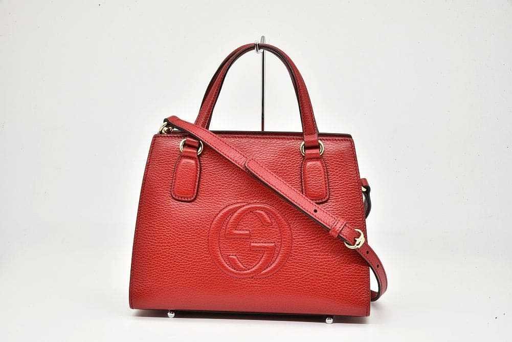 GUCCI ハンドバッグ インターロッキングG 2WAY グッチソーホー インターロッキング 2WAY アウトレット ベージュ