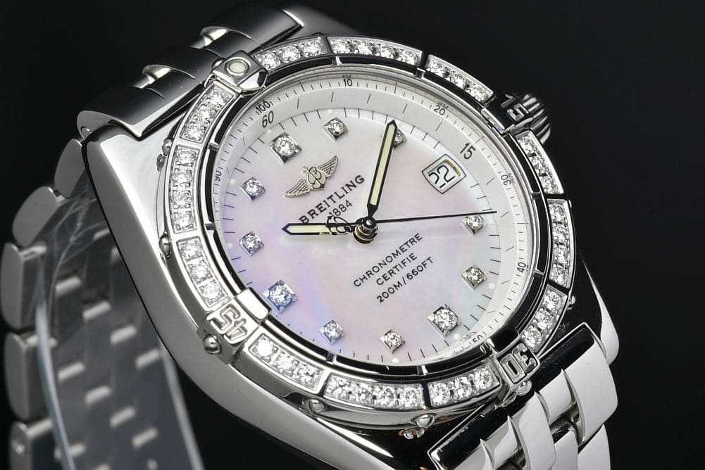 ブライトリング（BREITLING） A774A47PA カリスト ダイヤベゼル