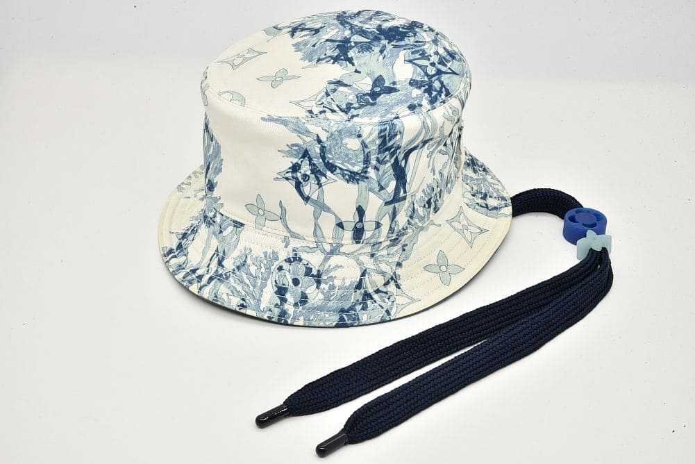 LOUIS VUITTON ヴィトンバケットハット LVプレイ アクアガーデン