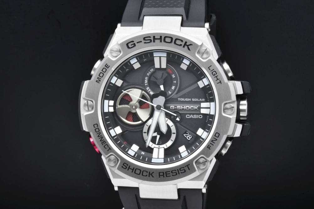 G-STEEL カシオ GST-B100-1AJF Gショック Gスチール メンズ SS/ラバー