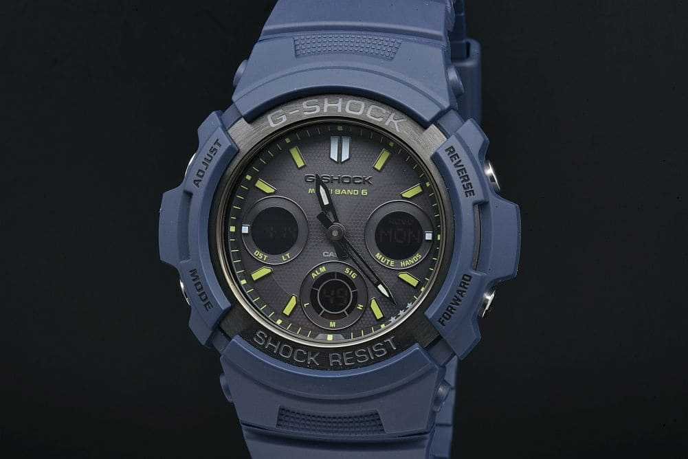 G-SHOCK⑬    タフソーラー  AWG-M100NV 楽天市場】【G-SHOCK/腕時計】Gショック 電波ソーラー G-SHOCK