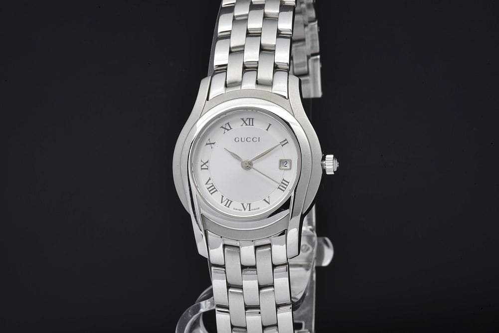 【超美品】GUCCI クォーツ腕時計 シルバー GUCCI（グッチ） YA055506 Gクラス レディース SS クォーツ 5500L