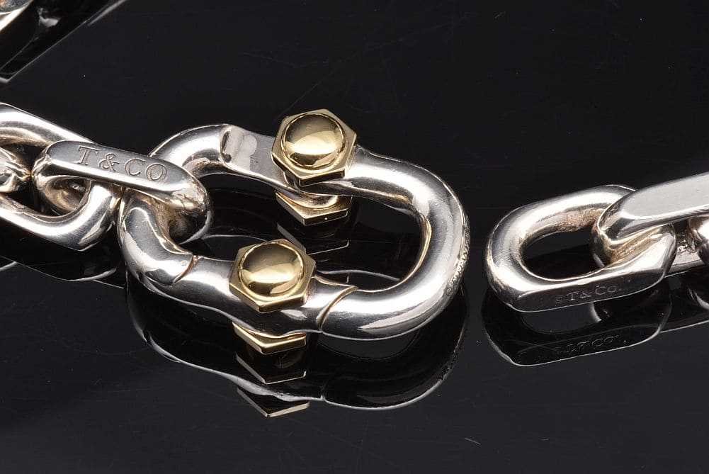 クリーニング済み ティファニー 1837 メイカーズ ワイドチェーンブレスレット TIFFANY&Co.（ティファニー） 1837 メイカーズ ワイド チェーン