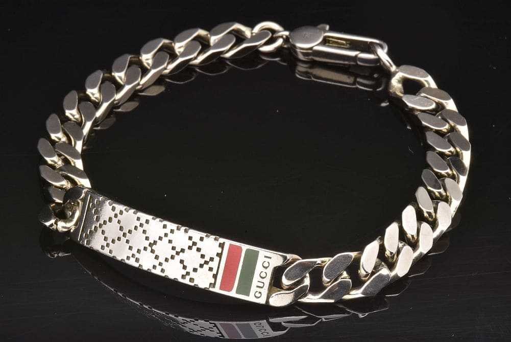 GUCCI（グッチ） ディアマンテ チェーンブレスレット Ag925 SV925