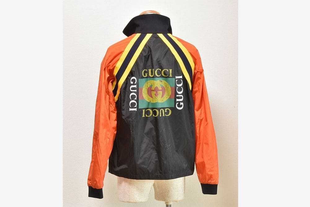 GUCCI（グッチ） ヴィンテージロゴ ナイロンジャケット ブルゾン