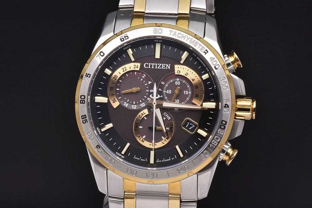 CITIZEN（シチズン） E610-S104840 エコドライブ クロノグラフ メンズ