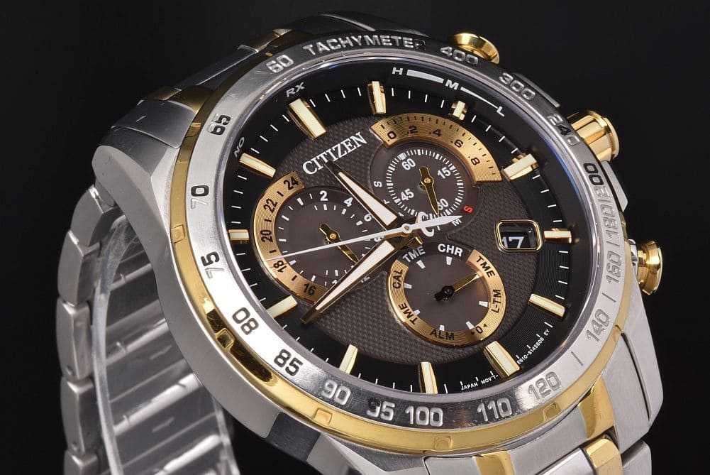 CITIZEN（シチズン） E610-S104840 エコドライブ クロノグラフ メンズ