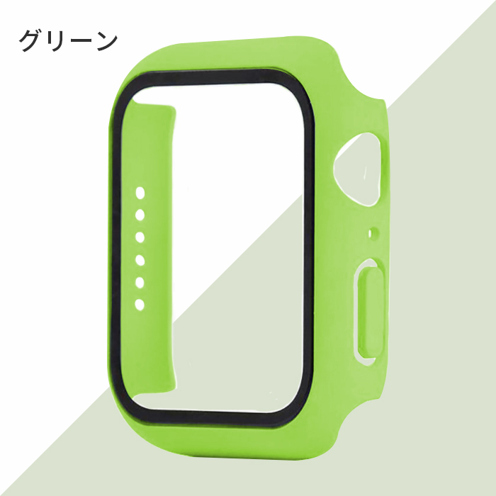 アップルウォッチ カバー ケース 45mm 44mm 40mm 41mm 8 se 7 9 apple watch se ゴールド 防水 9H 高級感