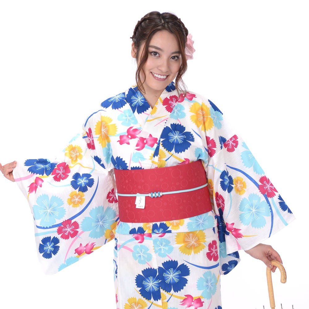 着物・浴衣 arinko 浴衣 JUN AMI MISAKO 単品 綿 紺 : 着物通販 きもの山喜 - 通販