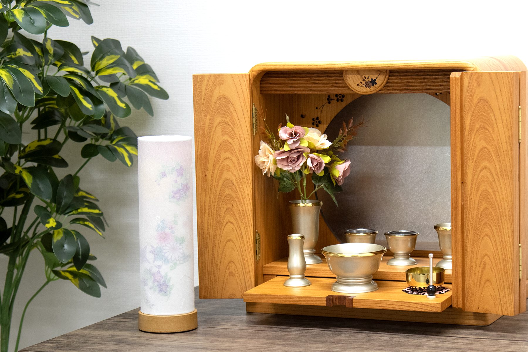 神棚 神具 仏具 やまこう 盆提灯 初盆 新盆 モダン 単品 夏