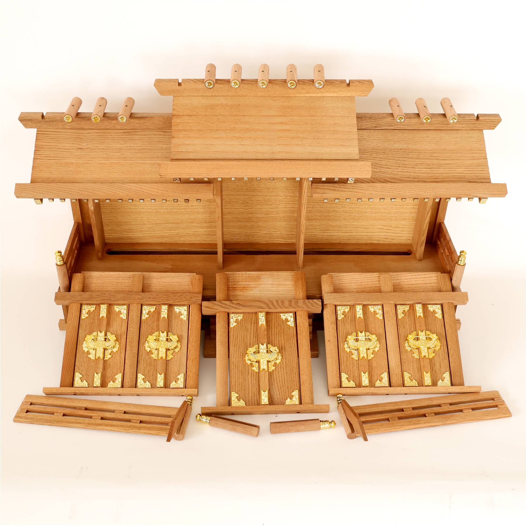 神棚 神具 仏具 やまこう 【特価 6台限定】神棚 最終在庫 五社宮 屋根