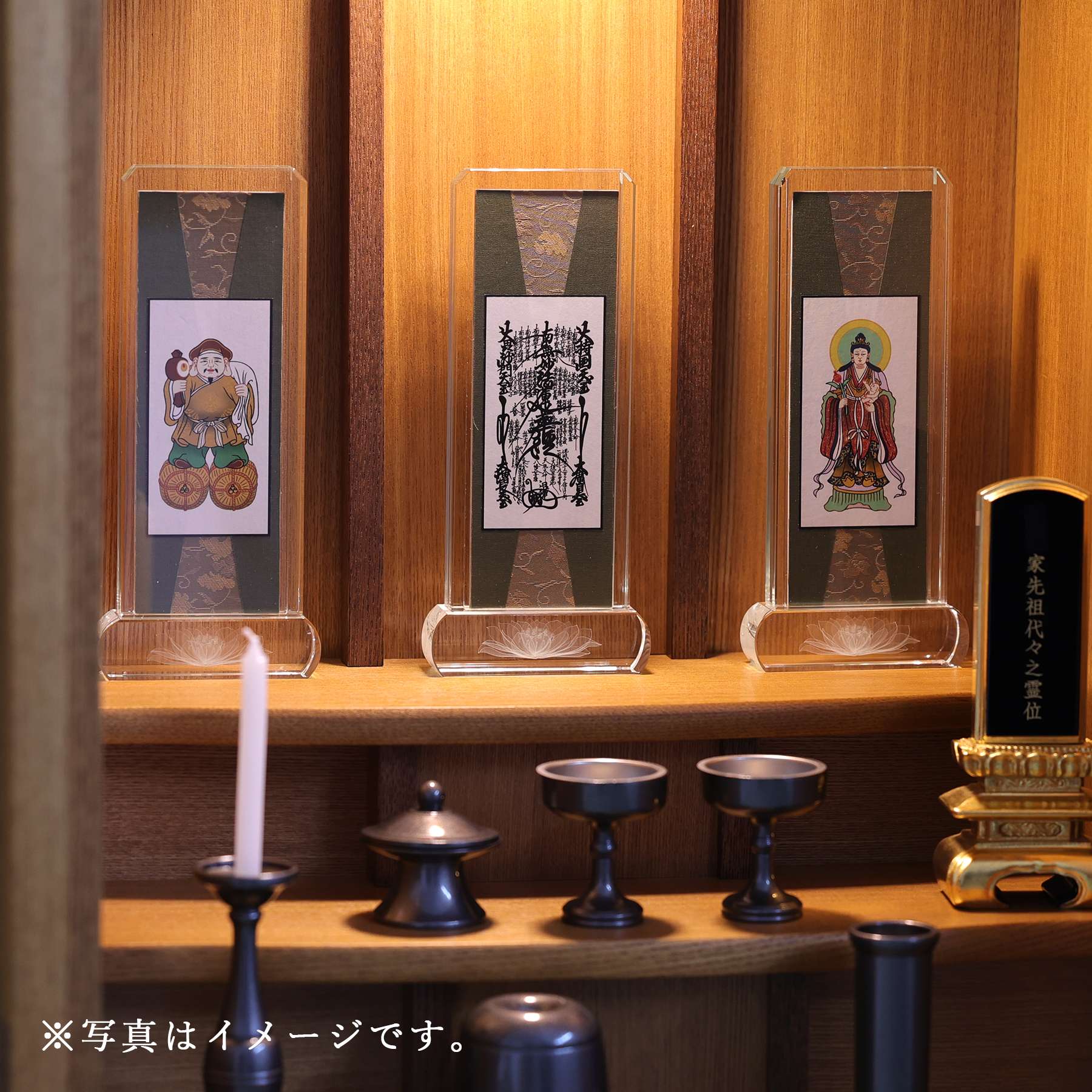 日本の伝統飾り物 スタンド付き tn09ed5091_2.jpg
