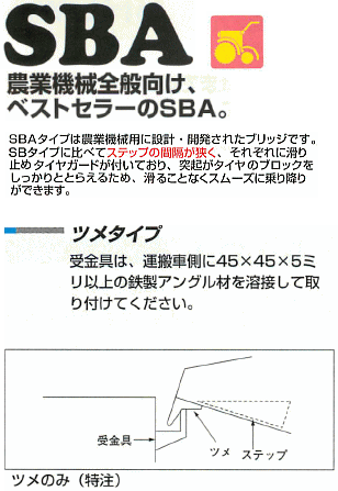 昭和ブリッジ アルミブリッジ SBA-360-40-1.5(1セット2本) :SHOWA-SBA