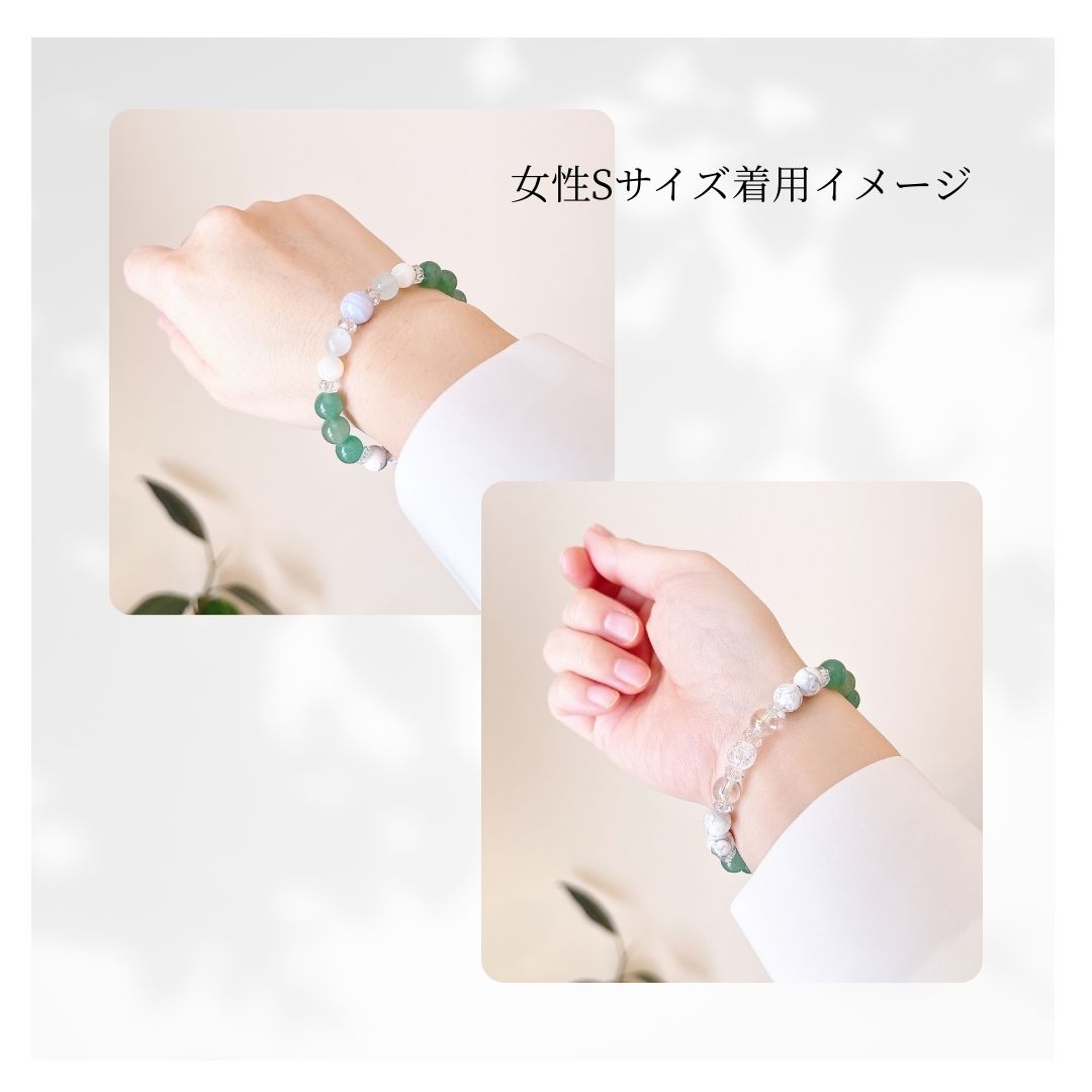300円OFF【選べる誕生石】癒しと安らぎ お守りブレスレット