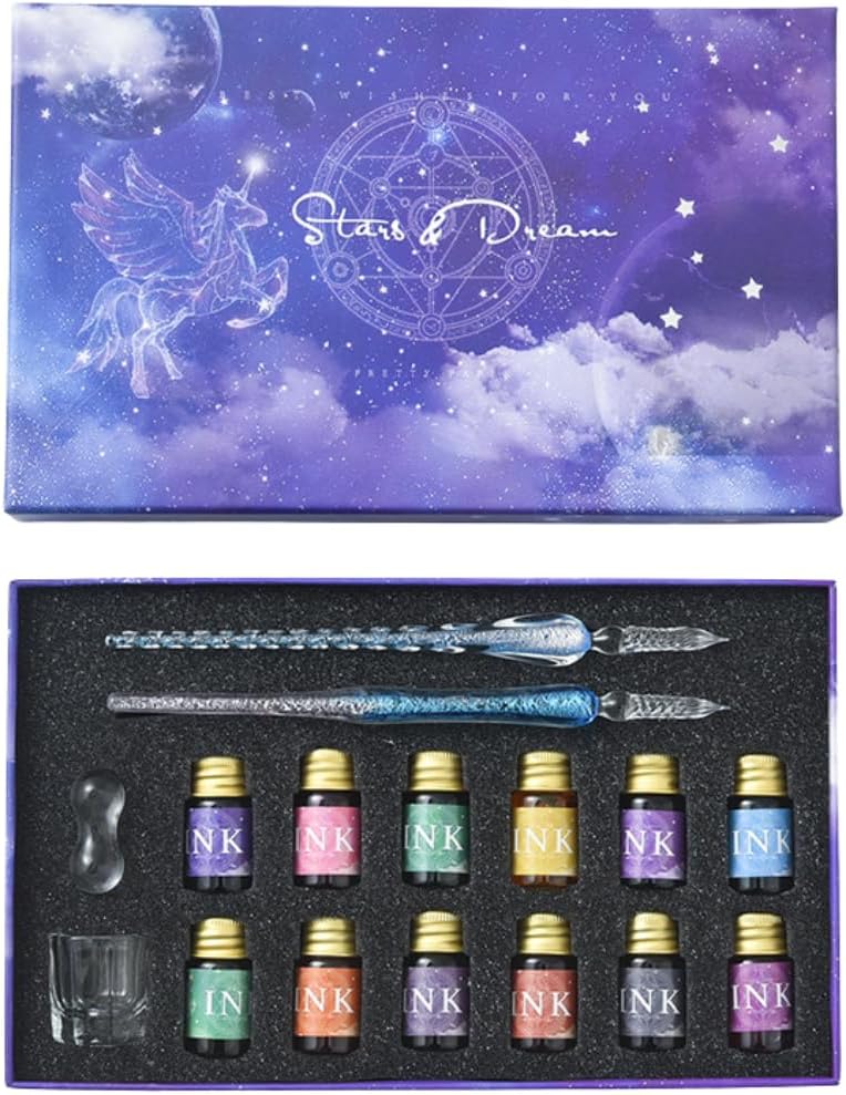 tegning ガラスペン インク セット アート文具評論家推奨 日本ブランド