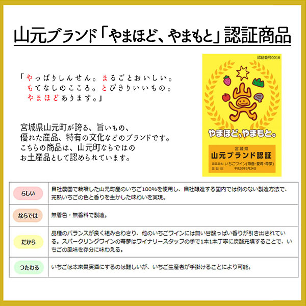 「やまほど、やまもと。」認定商品