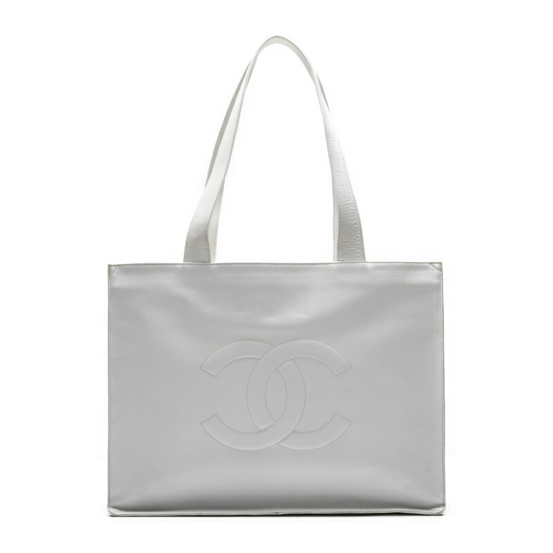 CHANEL シャネル ココマーク ラージサイズ トートバック キャビアスキン 白（ゴールド金具）トートバッグ レディースバッ :  qr3qp0qmvaogjagk : La charme - 通販 - Yahoo!ショッピング