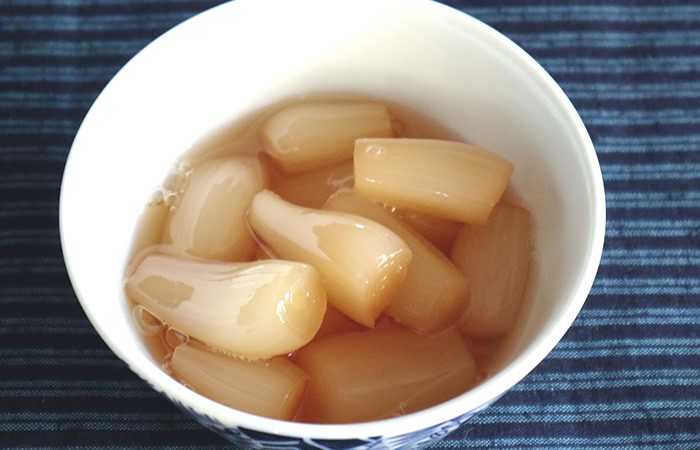 黒酢らっきょう