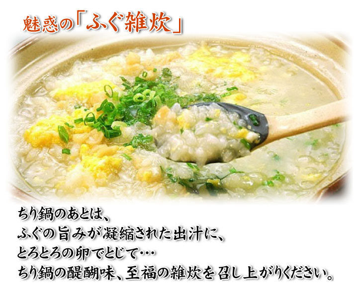 とらふぐ刺身・真ふぐ鍋・ご飯セット2-3人前、こだわり薬味