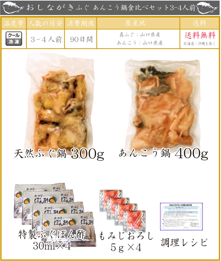 とらふぐ刺身・真ふぐ鍋・ご飯セット2-3人前商品詳細