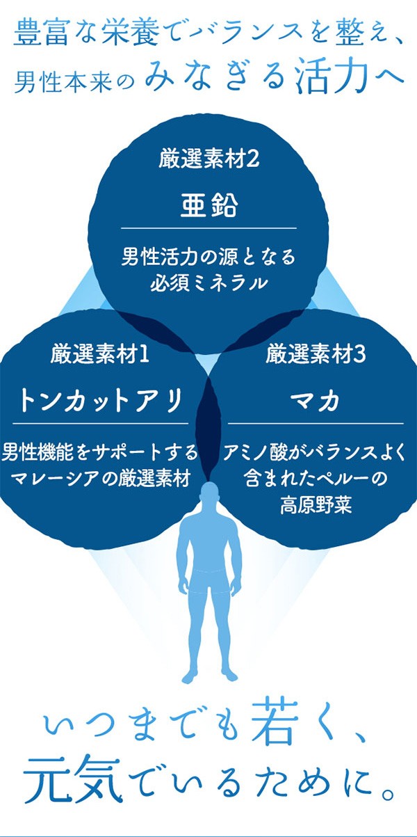ヤマノ 亜鉛 サプリ トンカットアリ マカ 3個セット 男性用 妊活 サプリメント :3001203:ふれあい生活館ヤマノ - 通販 -  Yahoo!ショッピング