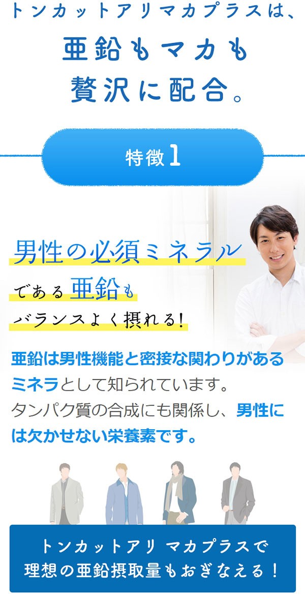 ヤマノ 亜鉛 サプリ トンカットアリ マカ 3個セット 男性用 妊活 サプリメント :3001203:ふれあい生活館ヤマノ - 通販 -  Yahoo!ショッピング