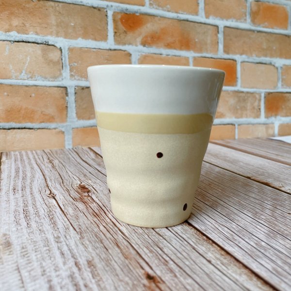Zen パレット フリーカップ 日本製 美濃焼 陶器 かわいい おしゃれ カップ コップ タンブラー お茶 ビール｜yamaseikaede｜05
