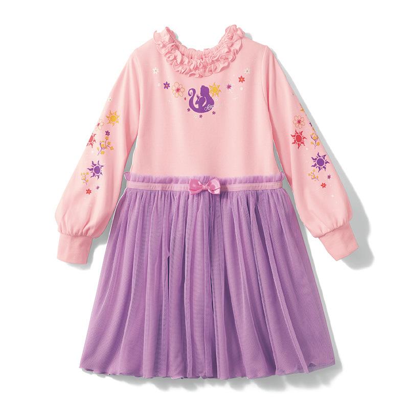 プリンセス ドレス ラプンツェル コスプレ 衣装 子供 ワンピース キッズ こども コスチューム 仮装 お姫様 キッズ 変身 なりきり 女の子 | ブランド登録なし | 05
