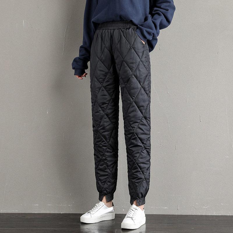 ダウンパンツ ダウン パンツ レディース レディースファッション 中綿入り ストレッチ 秋冬 厚手 暖い コーデ おしゃれ | ブランド登録なし | 01