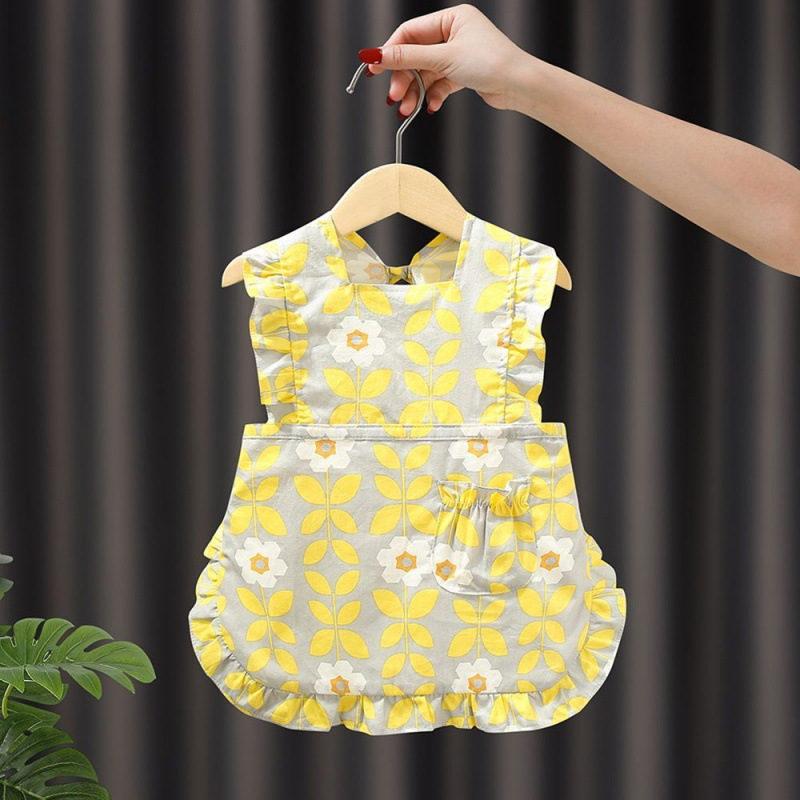 幼児 キッズ 子供用エプロンDIY 色落ちしない 可愛い こども 男の子 女の子 男女兼用 小学生 調理実習 ユニセックス キッズ用エプロン入園グッズ | ブランド登録なし | 03