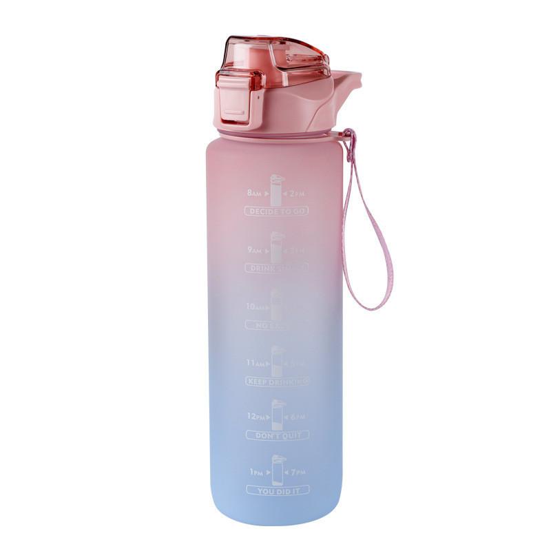 水筒 1100ml グラデーション タンブラー 大容量 マグボトル シンプル アウトドア 旅行 持ち運び おしゃれ スポーツ 携帯しやすい | ブランド登録なし | 01