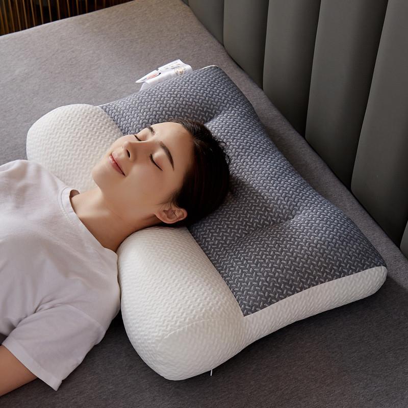 枕 まくら 低反発 肩こり 首が痛い 快眠枕 安眠枕 首こり 仰向け 横向き いびき防止 首まくら ピロー リラックス コンフォート 寝返り 軽い | ブランド登録なし | 02