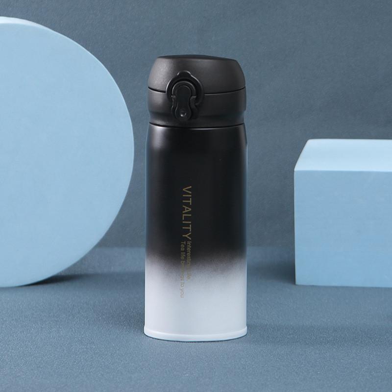 水筒 350ml 450ml タンブラー ステンレス グラデーション 保冷 保温 真空 コンパクト マグボトル シンプル アウトドア おしゃれ ギフト | ブランド登録なし | 03