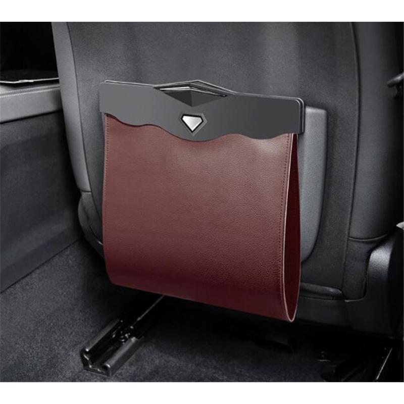 車 ゴミ箱 収納ボックス 収納ケース 大容量 カー用品 折りたたみ シンプル 車用 便利グッズ 後部座席 取り外し簡単 整理 多機能 耐久性 撥水 | ブランド登録なし | 02