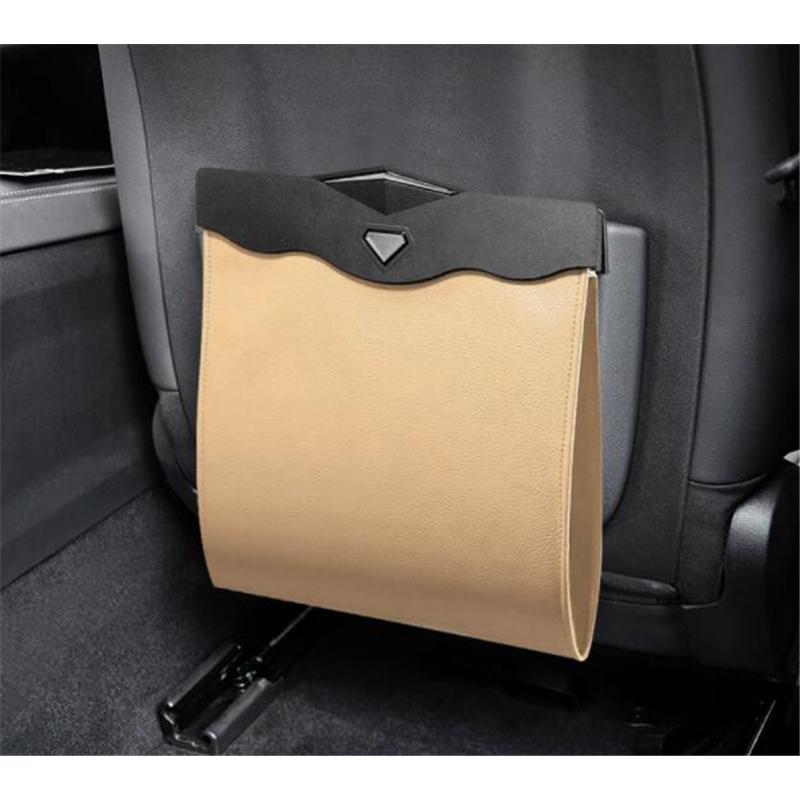車 ゴミ箱 収納ボックス 収納ケース 大容量 カー用品 折りたたみ シンプル 車用 便利グッズ 後部座席 取り外し簡単 整理 多機能 耐久性 撥水 | ブランド登録なし | 03