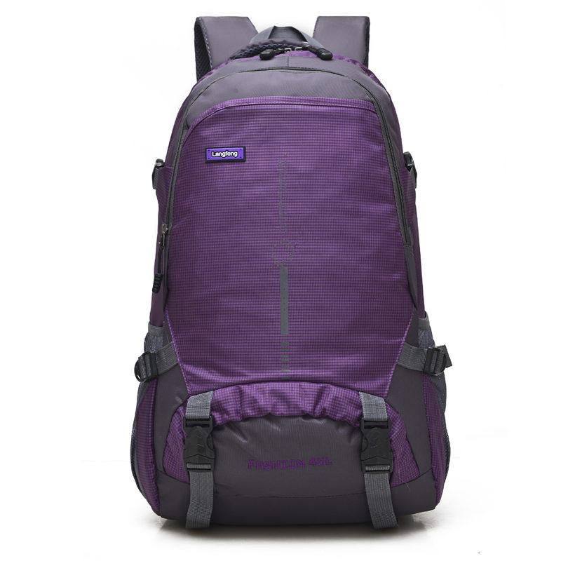 リュックサック 45L メンズ レディース 収納バッグ アウトドア ブラック  多収納 キャンプ バックパック バッグ 日帰り登山 | ブランド登録なし | 02