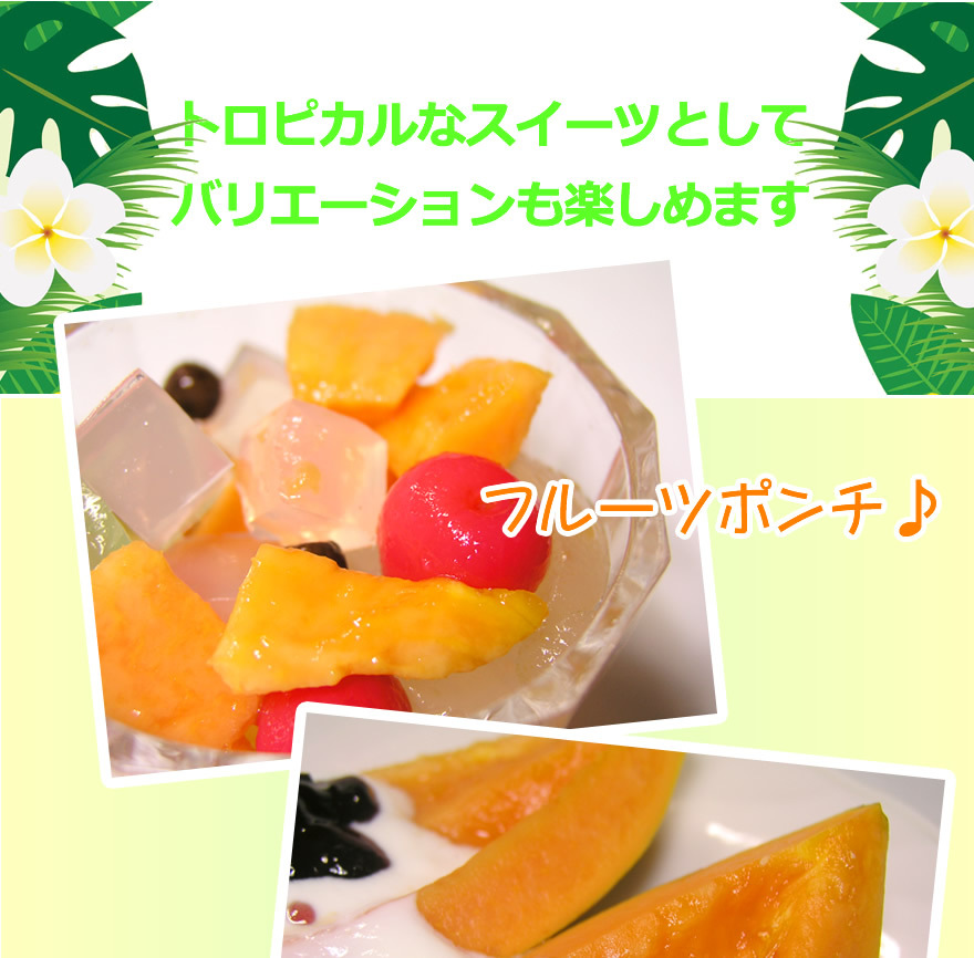 沖縄　フルーツパパイヤ